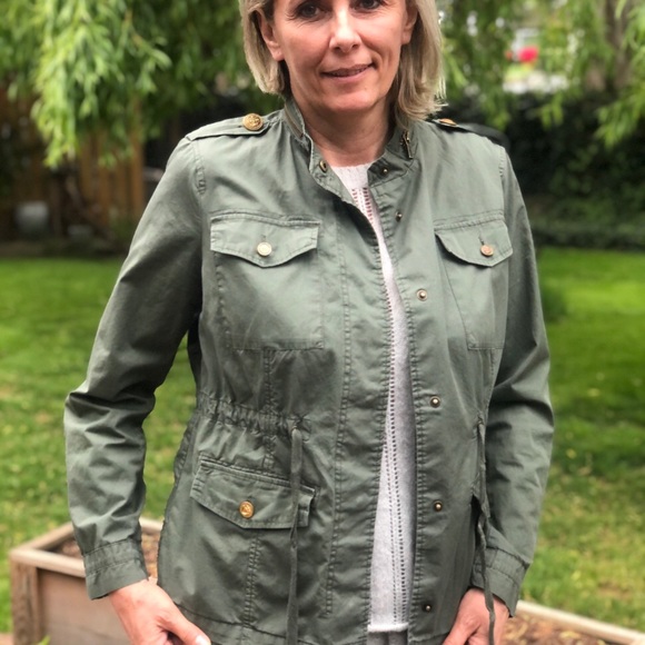 Refashioned Military Style Jacket - Picture 2 of 8